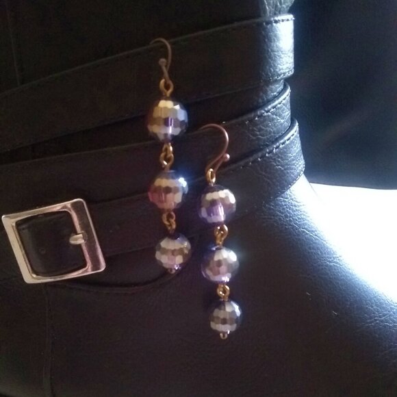 🍂🍁🍃 3/$25!!! Glam & Bling Fest! Night Life ~ Flashy Dangle Earrings - Picture 1 of 8
